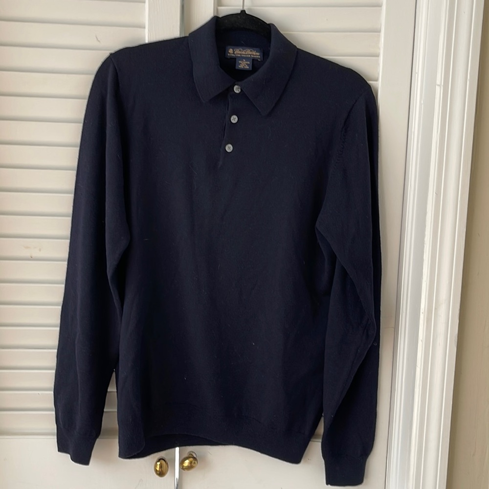 Brooks Brothers navy blue sweater